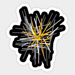 Supernova - abstract Sticker